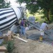 2007: Veel beton voor de fundamenten